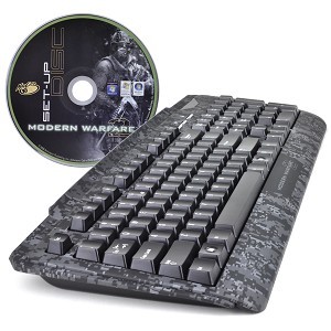 Mad Catz 104-Key USB Gaming Keyboard for PC w/Anti-Ghosting Keys